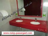 طراحی و ساخت روشویی.سینک ظرفشویی کورین تعمیرات و بازسازی و جابجایی .توسعه صفحات کورین فروش صفحات خام و آماده کورین Samsung-staron
